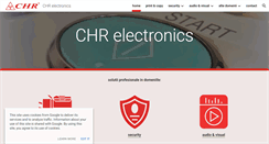 Desktop Screenshot of chr.ro