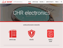 Tablet Screenshot of chr.ro